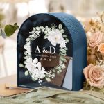 Κουτί Ευχών Γάμου Προσωποποιημένο σε Σχήμα Καμάρα