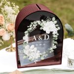 Κουτί Ευχών Γάμου Προσωποποιημένο σε Σχήμα Καμάρα