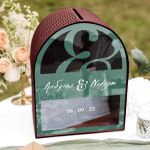 Κουτί Ευχών Καμάρα με Ονόματα και Ημερομηνία