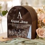 Premium Προσωποποιημένο Ξύλινο Κουτί Ευχών για Δασκάλα