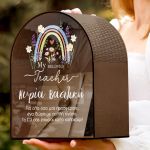 Ξύλινο Κουτί Ευχών Προσωποποιημένο, Δώρο για Δασκάλα