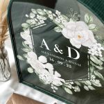 Κουτί Ευχών Γάμου Προσωποποιημένο σε Σχήμα Καμάρα