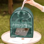 Κουτί Ευχών Καμάρα με Ονόματα και Ημερομηνία