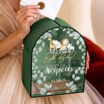 Προσωποποιημένο Κουτί Ευχών για Βάπτιση με Σχήμα Καμάρα