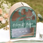 Κουτί Ευχών Καμάρα με Ονόματα και Ημερομηνία