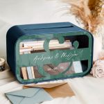 Κουτί Ευχών Γάμου, Προσωποποιημένο σε Σχήμα Ορθογώνιο