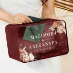 Premium Κουτί Ευχών Γάμου με Ορθογώνιο Σχήμα με Ονόματα