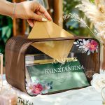 Κουτί Γάμου Προσωποποιημένο Ξύλινο για Ευχές με Ονόματα