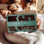 Κουτί Ευχών Γάμου, Προσωποποιημένο σε Σχήμα Ορθογώνιο