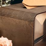 Κουτί Γάμου Προσωποποιημένο για Ευχές Ξύλινο Ορθογώνιο