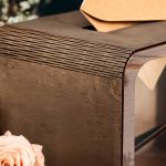 Κουτί Ευχών για Γάμο με Ονόματα σε Σχήμα Ορθογώνιο