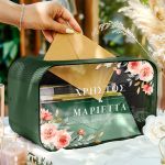 Κουτί Γάμου Ευχών Προσωποποιημένο σε Ορθογώνιο Σχήμα