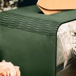 Κουτί Γάμου για Ευχές σε Ορθογώνιο Σχήμα με Ονόματα