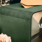 Γαμήλιο Κουτί Ευχών σε Ορθογώνιο Σχήμα με Ονόματα