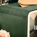 Κουτί Γαμήλιο Ευχών με Ονόματα σε Ξύλινο Ορθογώνιο Σχήμα