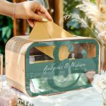 Κουτί Ευχών Γάμου, Προσωποποιημένο σε Σχήμα Ορθογώνιο