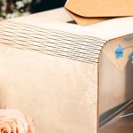 Κουτί Ευχών Γάμου Ξύλινο Ορθογώνιο με Ονόματα