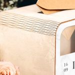 Κουτί Ευχών Ορθογώνιο με Ονόματα και Ημερομηνία