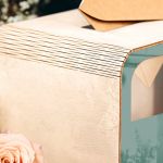 Κουτί Ευχών Γάμου, Προσωποποιημένο σε Σχήμα Ορθογώνιο