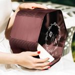 Κουτί Ευχών από Ξύλο για Γάμο Εξάγωνο με Ονόματα