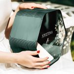 Κουτί Ευχών Γάμου, Ξύλινο Προσωποποιημένο σε Εξάγωνο Σχήμα