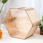 Κουτί Ευχών, Προσωποποιημένο Ξύλινο Εξάγωνο με Ονόματα