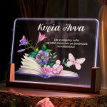 Φωτιστικό LED Επιτραπέζιο με Αφιέρωση, Δώρο για Δασκάλες