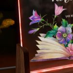 Φωτιστικό LED Επιτραπέζιο με Αφιέρωση, Δώρο για Δασκάλες