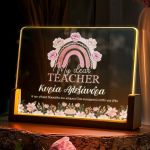 Φωτιστικό LED Επιτραπέζιο με Όνομα, Δώρο για Δασκάλες