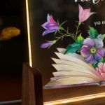 Φωτιστικό LED Επιτραπέζιο με Αφιέρωση, Δώρο για Δασκάλες