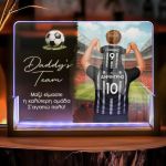 Επιτραπέζιο Φωτιστικό LED με Ονόματα, Δώρο για Μπαμπά