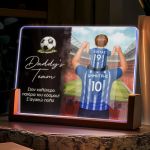 Φωτιστικό με Προσωπική Αφιέρωση & Ονόματα, Δώρο για Πατέρα