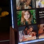 Εξατομικευμένο Φωτιστικό LED και Φωτογραφίες, Δώρο για Μπαμπά