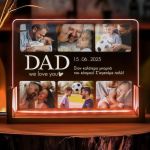 Επιτραπέζιο Φωτιστικό Led Προσωποποιημένο, Δώρο για Μπαμπά