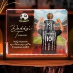 Επιτραπέζιο Φωτιστικό LED με Ονόματα, Δώρο για Μπαμπά