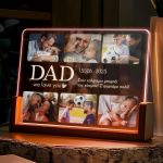 Επιτραπέζιο Φωτιστικό Led Προσωποποιημένο, Δώρο για Μπαμπά