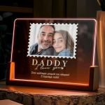 Εξατομικευμένο LED Φωτιστικό, Ιδανικό Δώρο για Μπαμπά