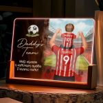 Φωτιστικό LED με Αφιέρωση, Προσωποποιημένο Δώρο για Μπαμπά