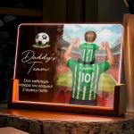 Αναμνηστικό Φωτιστικό LED, Δώρο για τον Καλύτερο Πατέρα