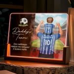 Φωτιστικό με Προσωπική Αφιέρωση & Ονόματα, Δώρο για Πατέρα