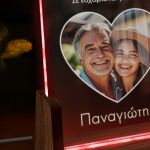 Προσωποποιημένο Φωτιστικό με Φωτογραφίες, Δώρο για Μπαμπά