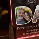 Επιτραπέζιο Φωτιστικό με Φωτογραφίες, Ιδανικό Δώρο για Μπαμπά