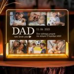 Επιτραπέζιο Φωτιστικό Led Προσωποποιημένο, Δώρο για Μπαμπά