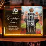 Επιτραπέζιο Φωτιστικό LED με Ονόματα, Δώρο για Μπαμπά