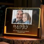 Εξατομικευμένο LED Φωτιστικό, Ιδανικό Δώρο για Μπαμπά