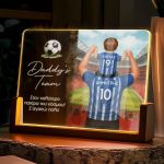 Φωτιστικό με Προσωπική Αφιέρωση & Ονόματα, Δώρο για Πατέρα