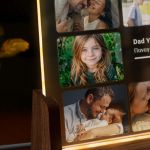 Εξατομικευμένο Φωτιστικό LED και Φωτογραφίες, Δώρο για Μπαμπά