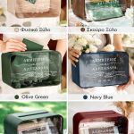 Κουτί Ευχών Γάμου Ξύλινο σε Ορθογώνιο Σχήμα με Ονόματα