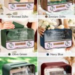 Κουτί Γάμου Ευχών, Εξατομικευμένο σε Ορθογώνιο Ξύλινο Σχέδιο