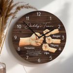 Ρολόι Τοίχου με Φωτογραφία, Αναμνηστικό Δώρο για Πατέρα